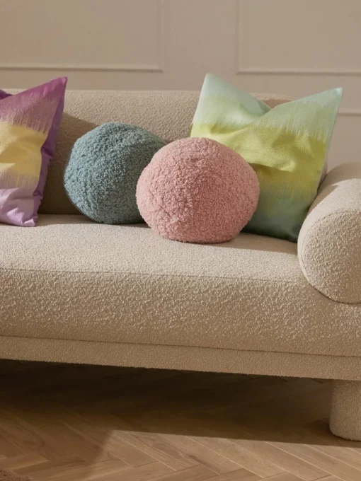 Ronde knuffelkussen Dotty