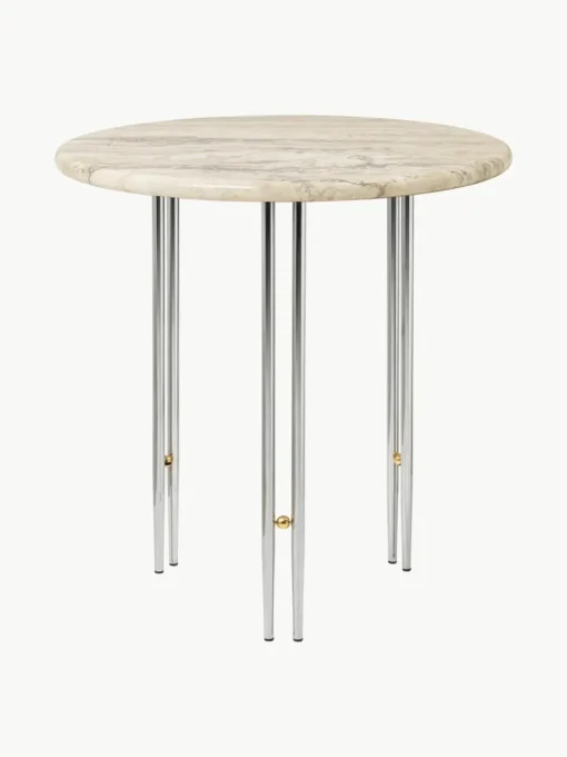 Ronde marmeren bijzettafel IOI