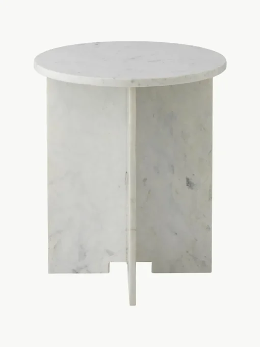 Ronde marmeren bijzettafel Jasmina