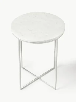 Ronde marmeren bijzettafel Alys