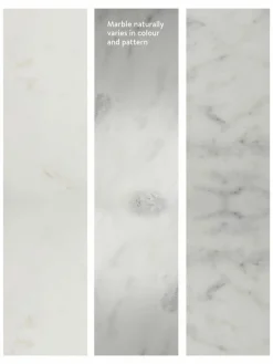 Ronde marmeren bijzettafel Alys