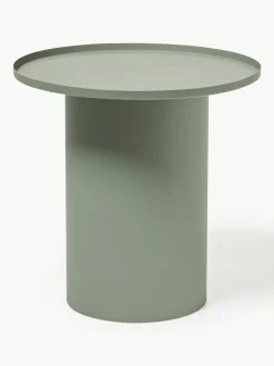 Ronde metalen bijzettafel Sverre
