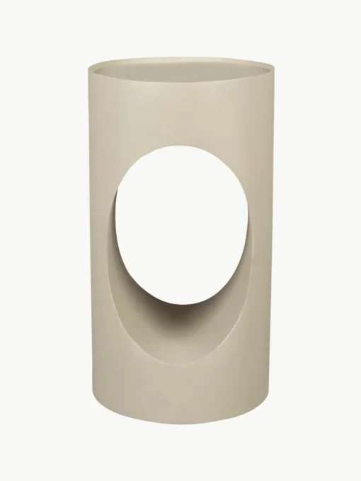 Ronde metalen bijzettafel Sai