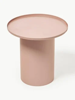 Ronde metalen bijzettafel Sverre