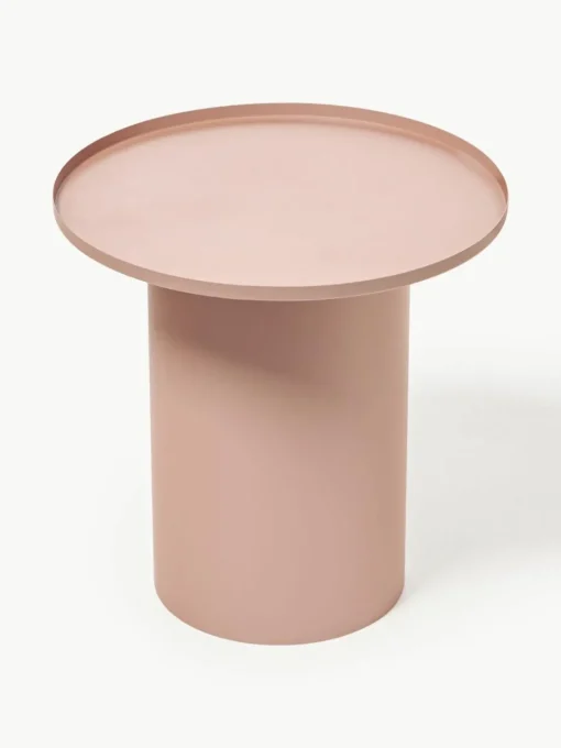 Ronde metalen bijzettafel Sverre