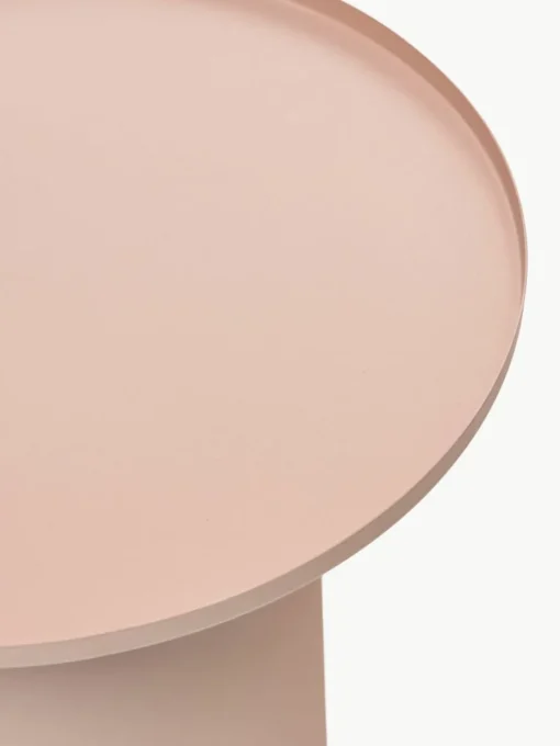 Ronde metalen bijzettafel Sverre