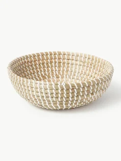 Ronde opbergmanden Aleya uit Seegrass, set van 2