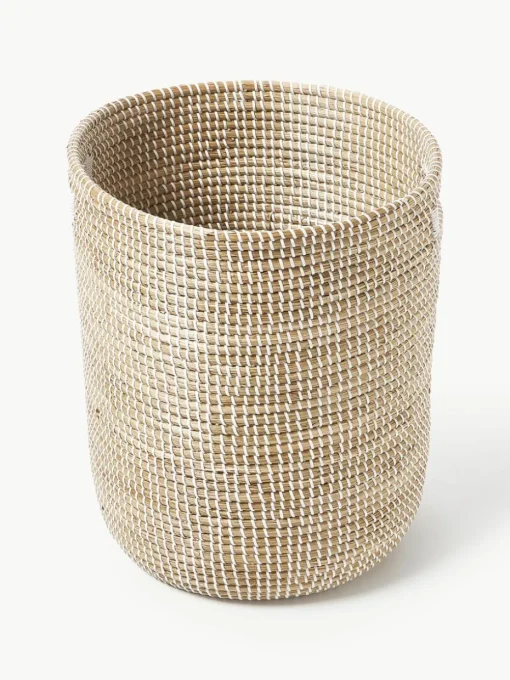 Ronde opbergmanden Aleya van zeegras, set van 2