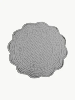Ronde placemats Boutis, 2 stuks