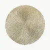 Ronde placemats Linda, 6 stuks
