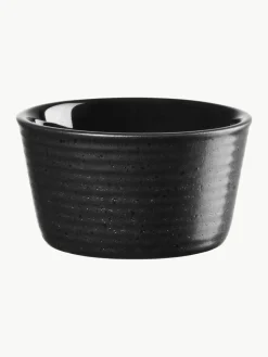 Ronde porseleinen ovenschalen Miniu, 4 stuks