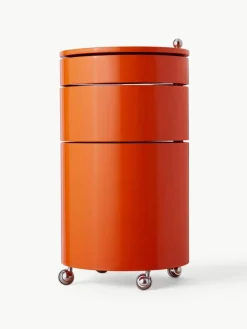Ronde rolcontainer Barboy, design Verner Panton