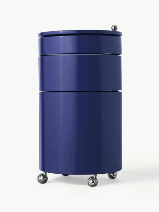 Ronde rolcontainer Barboy, design Verner Panton