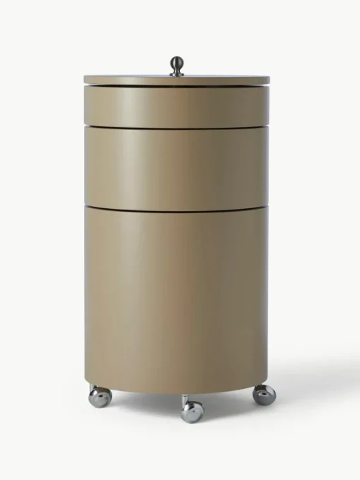 Ronde rolcontainer Barboy, design Verner Panton
