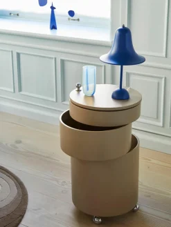 Ronde rolcontainer Barboy, design Verner Panton