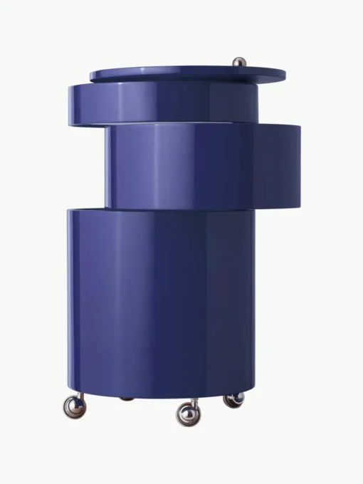 Ronde rolcontainer Barboy, design Verner Panton