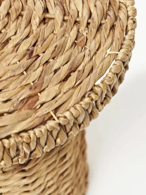 Ronde rotan bijzettafel Camo