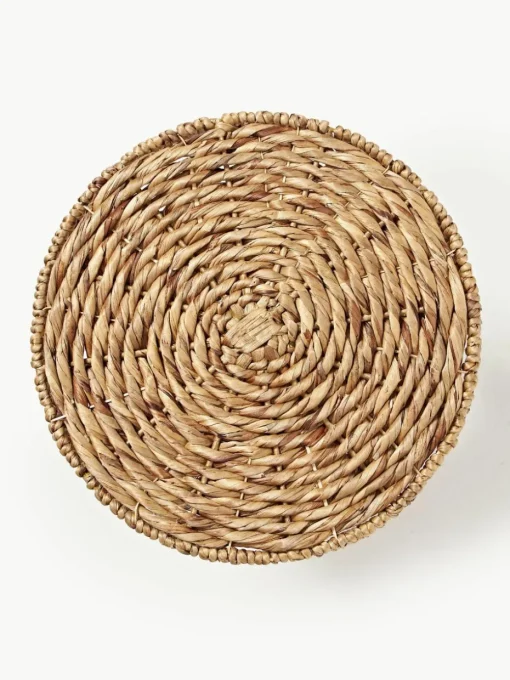 Ronde rotan bijzettafel Camo