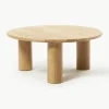 Ronde salontafel Didi van eikenhout