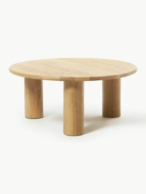 Ronde salontafel Didi van eikenhout