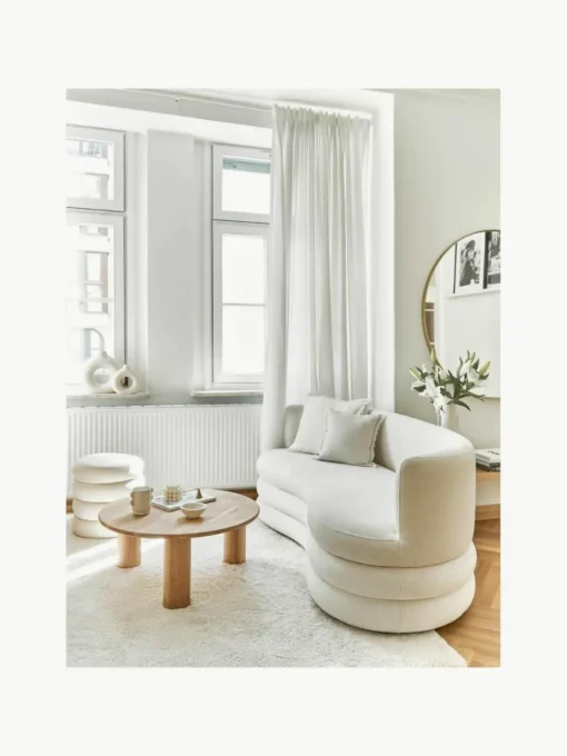 Ronde salontafel Didi van eikenhout