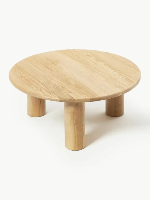Ronde salontafel Didi van eikenhout