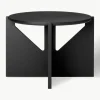 Ronde salontafel Future van eikenhout
