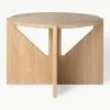 Ronde salontafel Future van eikenhout