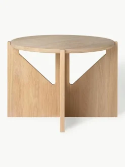 Ronde salontafel Future van eikenhout