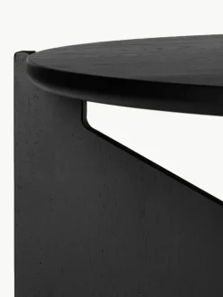 Ronde salontafel Future van eikenhout