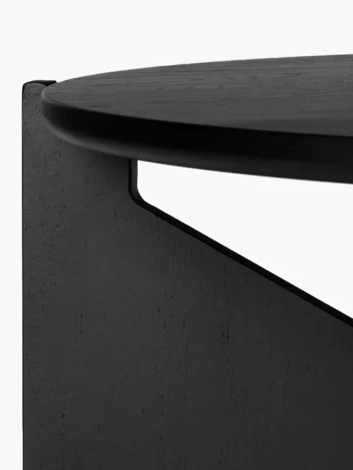 Ronde salontafel Future van eikenhout