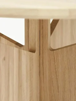 Ronde salontafel Future van eikenhout