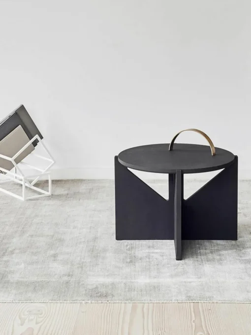 Ronde salontafel Future van eikenhout