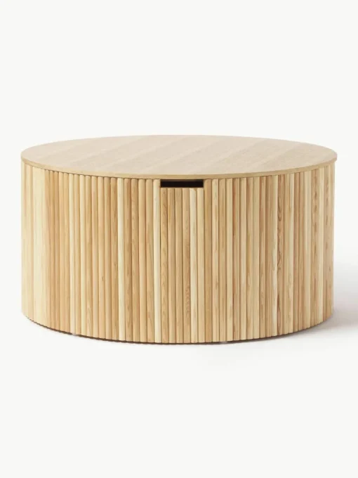 Ronde salontafel Nele met opbergruimte