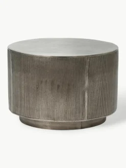 Ronde salontafel Rota met antieke afwerking