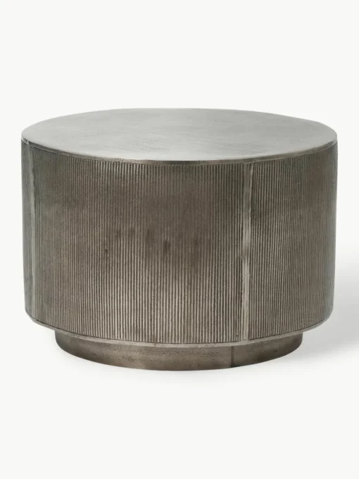 Ronde salontafel Rota met antieke afwerking