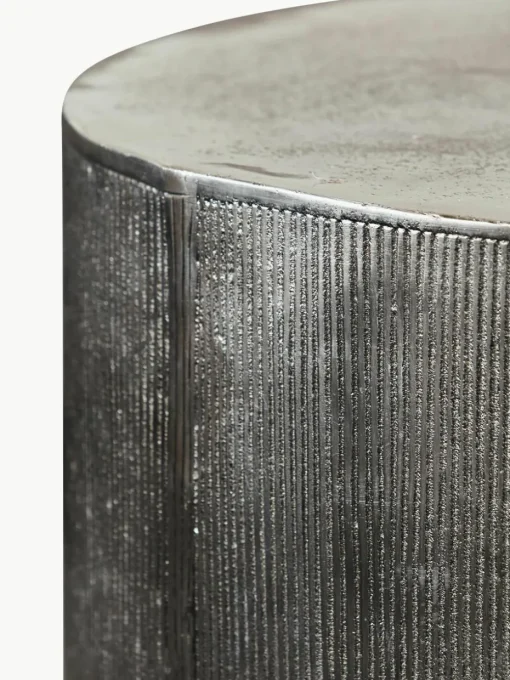 Ronde salontafel Rota met antieke afwerking