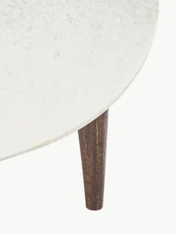 Ronde salontafel Sylvester met marmeren blad