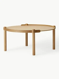 Ronde salontafel Woody van eikenhout