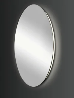 Ronde wandspiegel Galaxy met LED-verlichting, in verschillende formaten