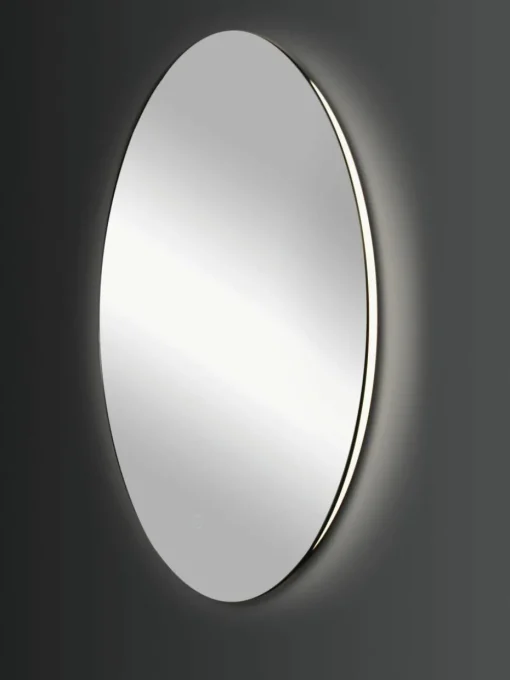 Ronde wandspiegel Galaxy met LED-verlichting, in verschillende formaten
