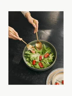 Saladebestekken Shine mat geborsteld