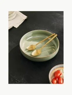 Saladebestekken Shine mat geborsteld