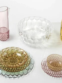 Saladeschaal Jellies met structuurpatroon