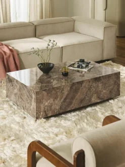 Salontafel Lesley met marmerlook
