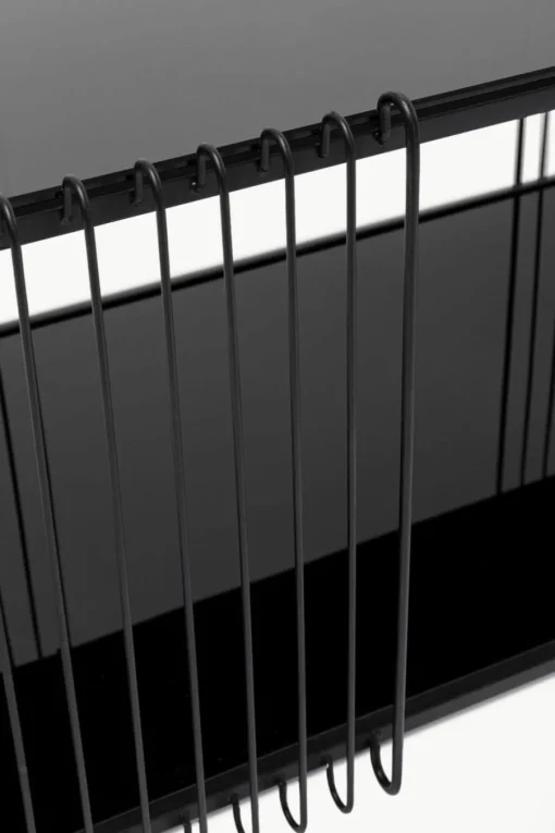 Salontafel Wire met glazen tafelblad