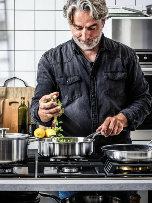Sauteerpan KitchenAid met glazen deksel