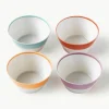 Schalen 1815 Brights van porselein, set van 4