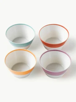 Schalen 1815 Brights van porselein, set van 4