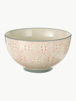 Schalen Cécile met klein patroon, set van 4
